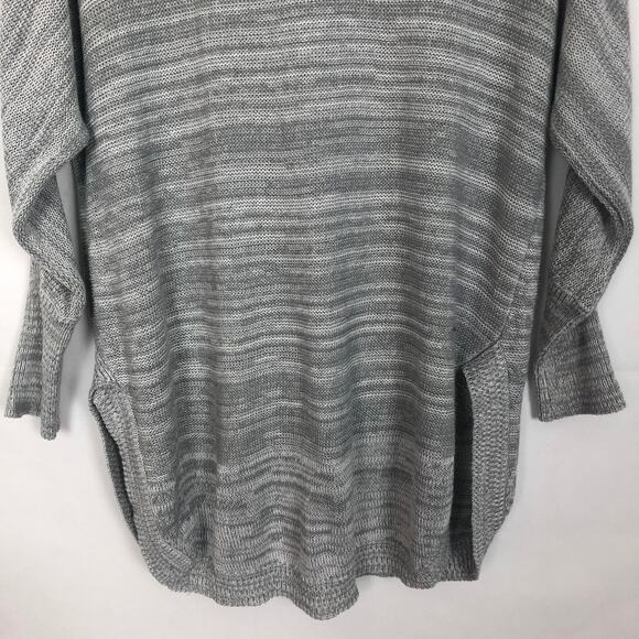 De Collection Cowl Neck Dolman Sleeve Gray Sweater - Picture 8 of 11
